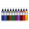 Intenze Ink Sets - Colour Outline Set X 10 Inks -Tattoo Supply Shop 100510