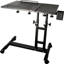 No Brand Two Tray Rolling Workstation