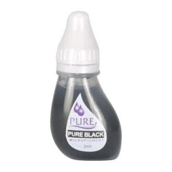 Biotouch Pure Permanent Black Makeup - 3ml (6 Bottles)