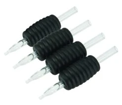 Black Widow Round, 1" (25mm) Grip - Clear