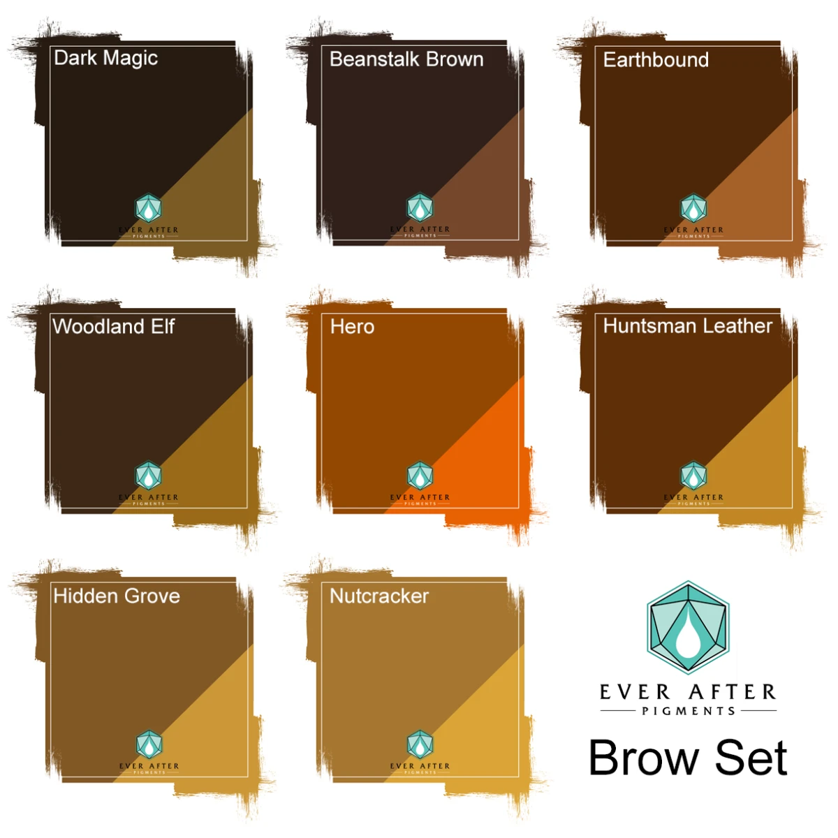 Ever After Pigments - Brow Set 4 Ever After Pigments - Brow Set - Image 2