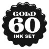 Eternal Ink 1/2oz Gold Set 60 Colours 1 Eternal Ink 1/2oz Gold Set 60 Colours -Tattoo Supply Shop bw gold60