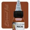 Eternal Muted Earth Tones Ink - Mocha -Tattoo Supply Shop eternal ink em03 mocha mutedearth 1oz swatch