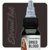 Eternal Zombie Ink - Dried Blood -Tattoo Supply Shop eternal ink ez01 driedblood zombie 1oz swatch
