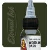 Woodlands Dark - Frank La Natra 1oz -Tattoo Supply Shop eternal ink fl06 woodlandsdark franklanatra 1oz swatch
