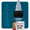 Ocean Dark - Frank La Natra 1oz 1 Ocean Dark - Frank La Natra 1oz -Tattoo Supply Shop eternal ink fl12 oceandark franklanatra 1oz swatch