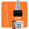 Eternal Ink Myke Chambers - True Gold - 1oz (30ml) 2 Eternal Ink Myke Chambers - True Gold - 1oz (30ml) -Tattoo Supply Shop eternal ink mc02 truegold mykechambers 1oz swatch