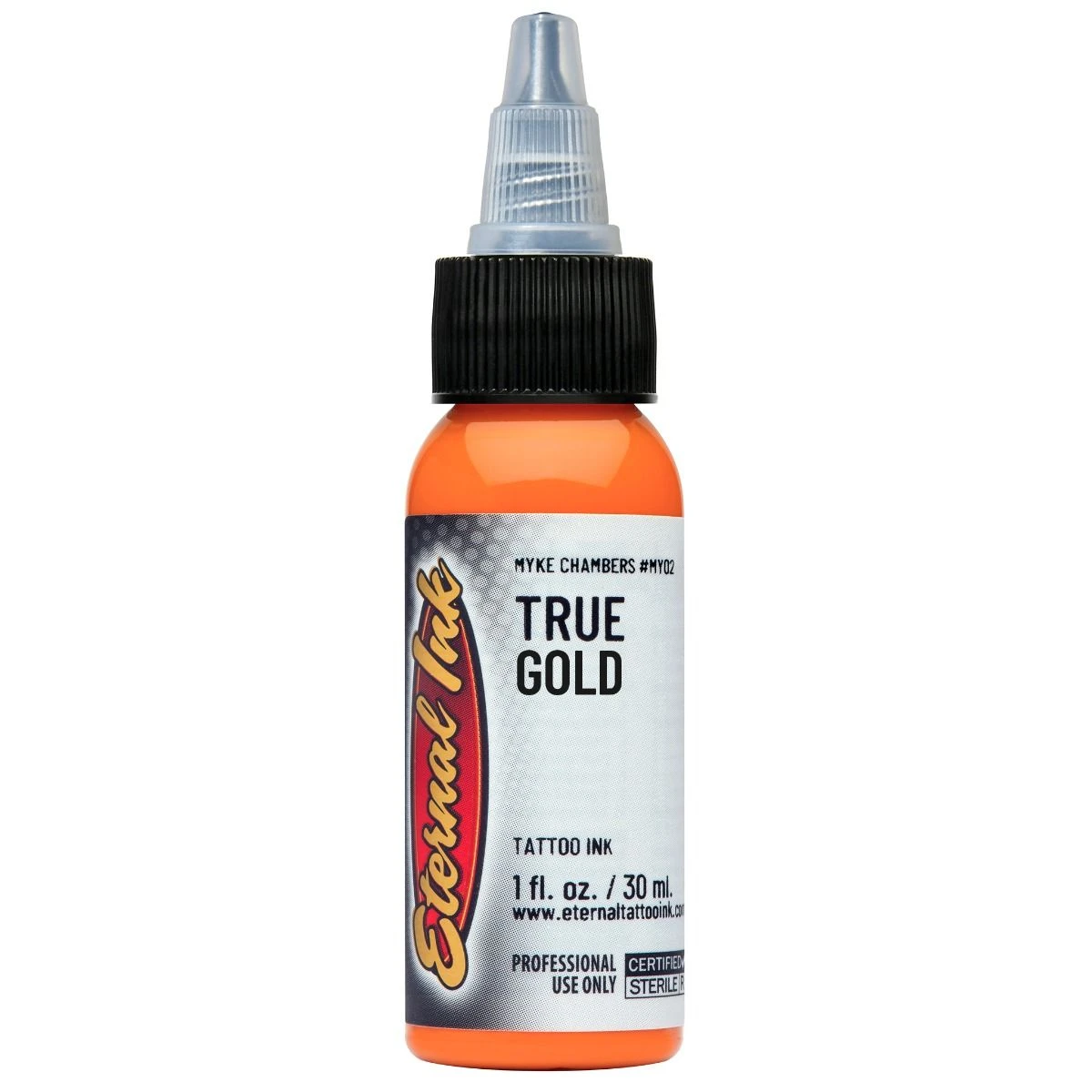 Eternal Ink Myke Chambers - True Gold - 1oz (30ml) 4 Eternal Ink Myke Chambers - True Gold - 1oz (30ml) - Image 2