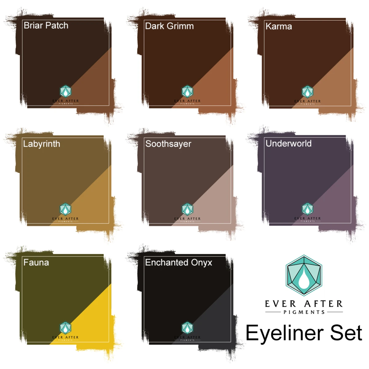 Ever After Pigments - Eyeliner Set 4 Ever After Pigments - Eyeliner Set - Image 2