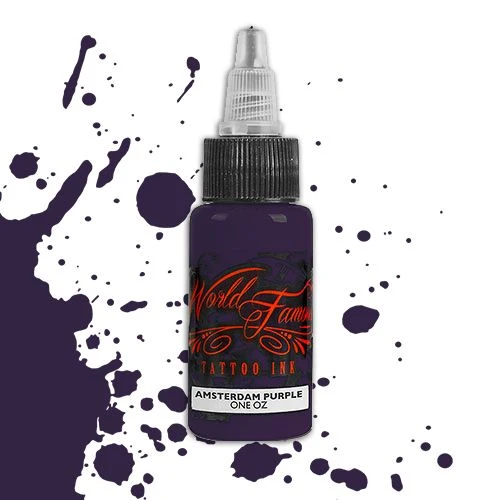 World Famous Ink 1oz Amsterdam Purple 4 World Famous Ink 1oz Amsterdam Purple - Image 2