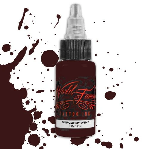 World Famous Ink 1oz Burgundy Wine 4 World Famous Ink 1oz Burgundy Wine - Image 2