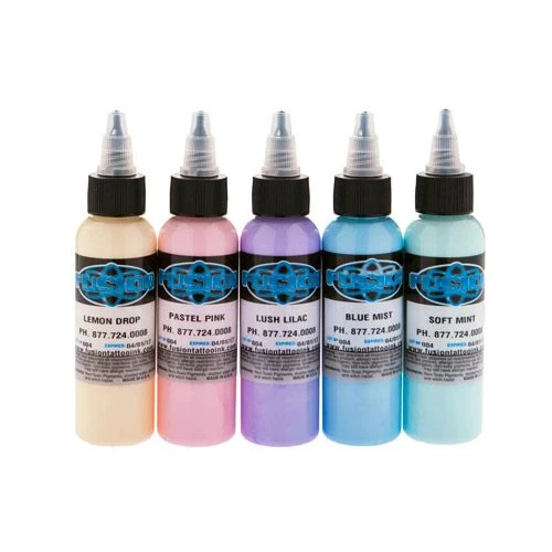 Fusion Ink Pastel Set 5 X 1oz 3 Fusion Ink Pastel Set 5 X 1oz