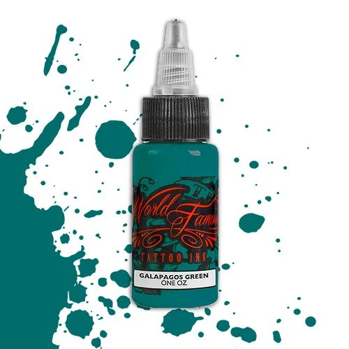 World Famous Ink 1oz Galapagos Green 4 World Famous Ink 1oz Galapagos Green - Image 2