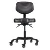TATSoul Oros Artist Chair - Black -Tattoo Supply Shop oros artist chair black front face 01