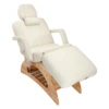 ComfortSoul Solara Elite Client Chair - Ivory & Natural -Tattoo Supply Shop solara elite ivory 1 5000x