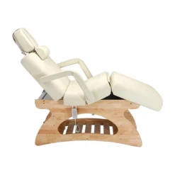 ComfortSoul Solara Elite Client Chair - Ivory & Natural -Tattoo Supply Shop solara elite ivory 5 5000x