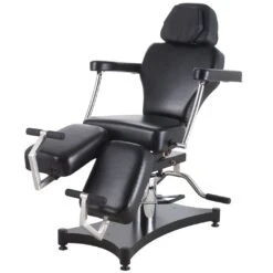 TATSoul 680 Oros Tattoo Client Chair - Black -Tattoo Supply Shop ts oros 680 black 2 2