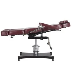 TATSoul 680 Oros Tattoo Client Chair - Ox Blood -Tattoo Supply Shop ts oros 680 oxblood 7 1