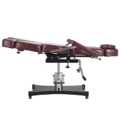 TATSoul 680 Oros Tattoo Client Chair - Ox Blood -Tattoo Supply Shop ts oros 680 oxblood 8 1
