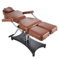TATSoul 680 Oros Tattoo Client Chair - Tobacco -Tattoo Supply Shop ts oros 680 tobacco 12 1