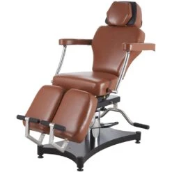 TATSoul 680 Oros Tattoo Client Chair - Tobacco -Tattoo Supply Shop ts oros 680 tobacco 3 1